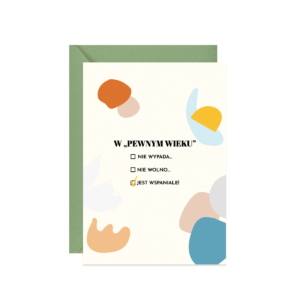 kartka z życzeniami na urodziny lub rocznicę